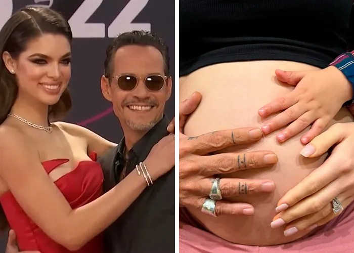 Marc Anthony And Nadia Ferreira
