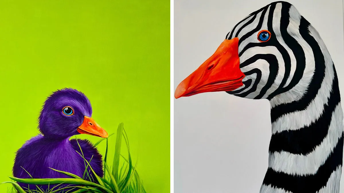 This Artist’s 26 Surreal Paintings Of Geese Are Strange, Symbolic, And Beautiful All At The Same Time