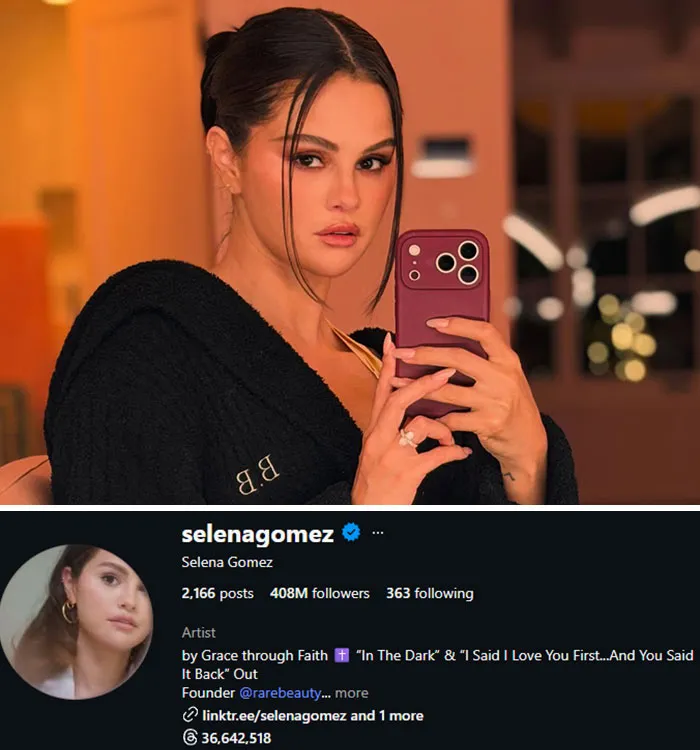 Selena Gomez - 5.5 Million