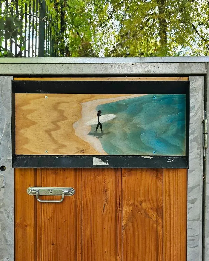 This Artist Turns Cracks And Broken Walls Into Art, 40 Clever Street Interventions By Oakoak (New Pics)