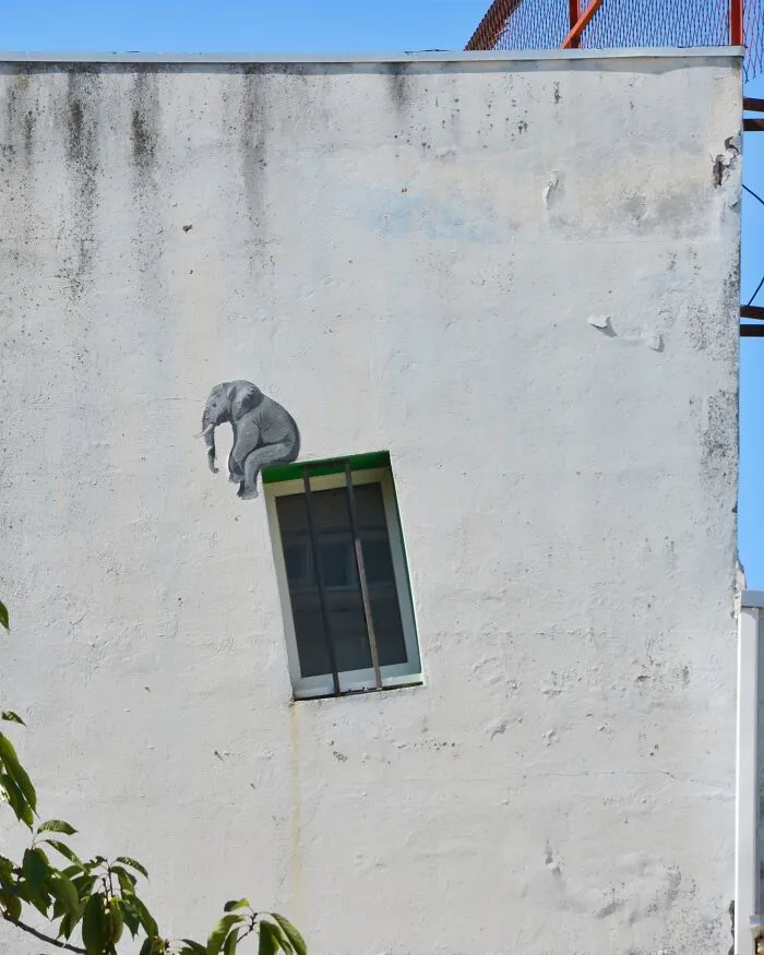 This Artist Turns Cracks And Broken Walls Into Art, 40 Clever Street Interventions By Oakoak (New Pics)