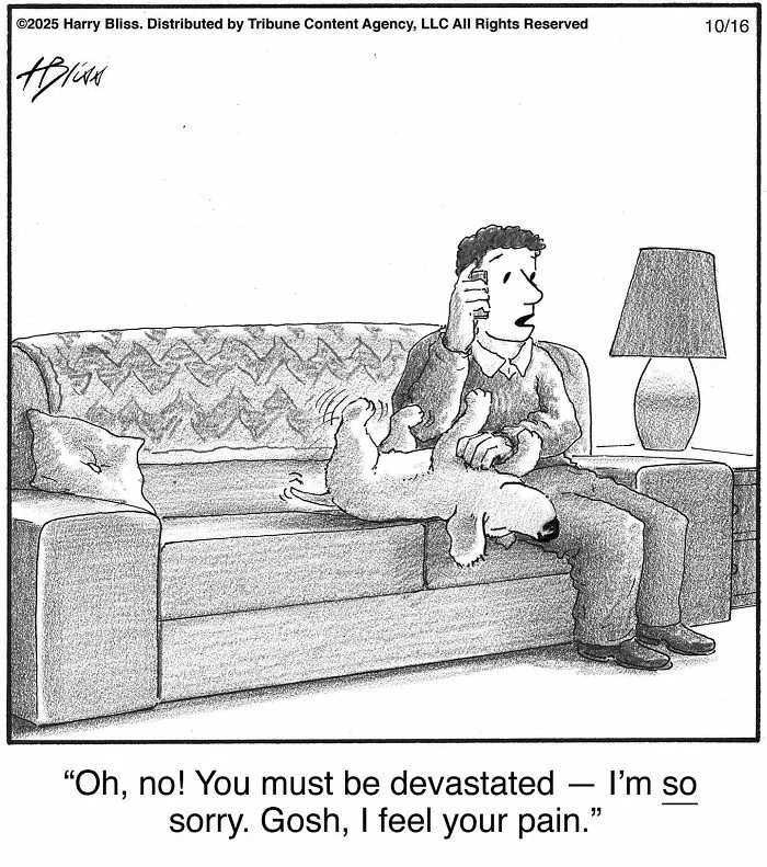 This New Yorker Cartoonist Creates Wholesome And Humorous One-Panel Dog Comics (40 Pics)