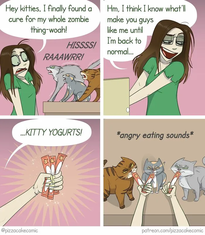 27 New PizzaCake Comics By Ellen Woodbury That Might Brighten Your Day