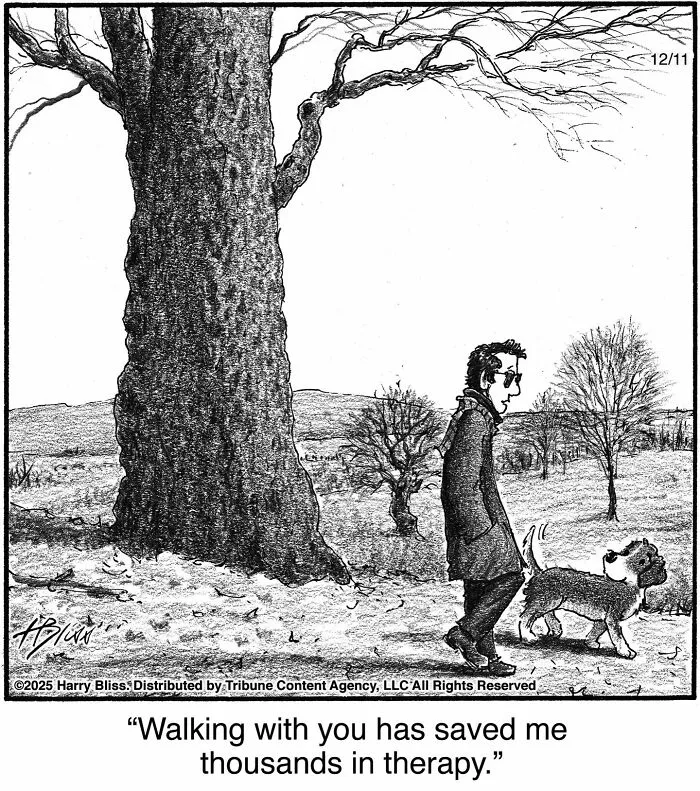 This New Yorker Cartoonist Creates Wholesome And Humorous One-Panel Dog Comics (40 Pics)