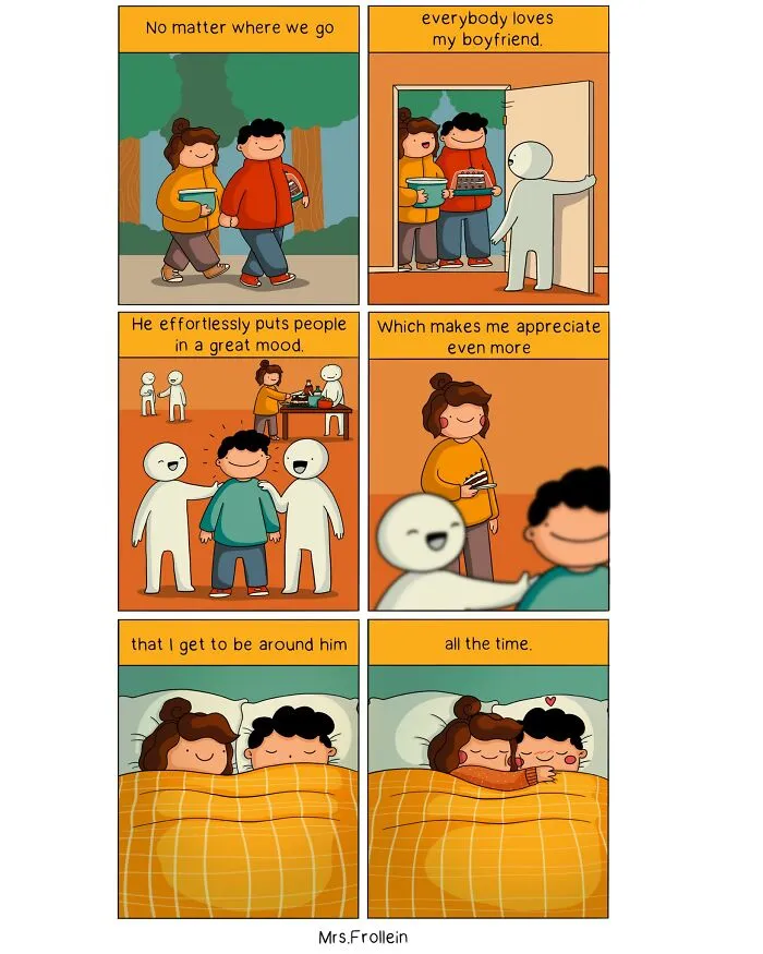 Artist Turns Everyday Relationship Moments Into Heartwarming And Relatable Comics (30 New Pics)