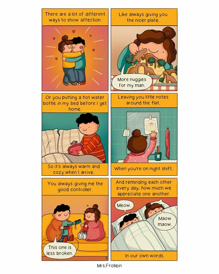 Artist Turns Everyday Relationship Moments Into Heartwarming And Relatable Comics (30 New Pics)