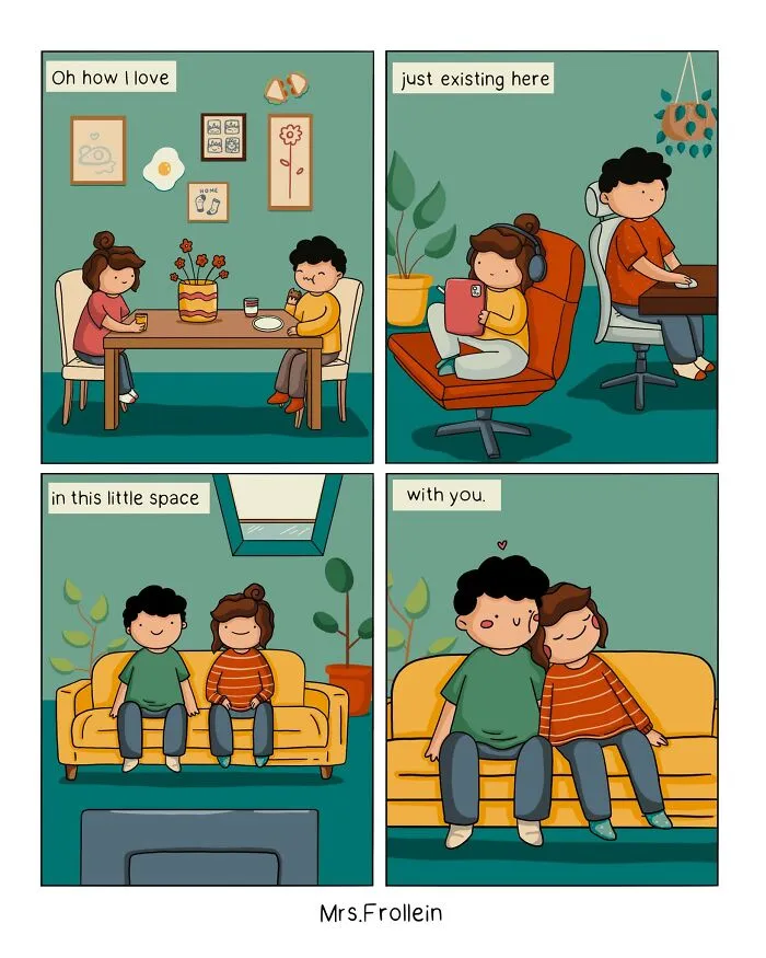 Artist Turns Everyday Relationship Moments Into Heartwarming And Relatable Comics (30 New Pics)