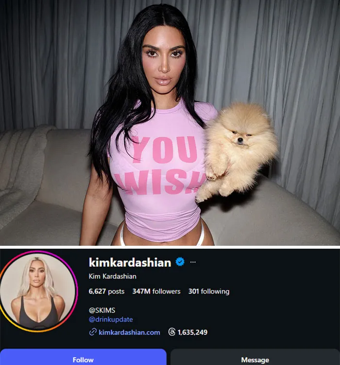 Kim Kardashian - 5.1 Million