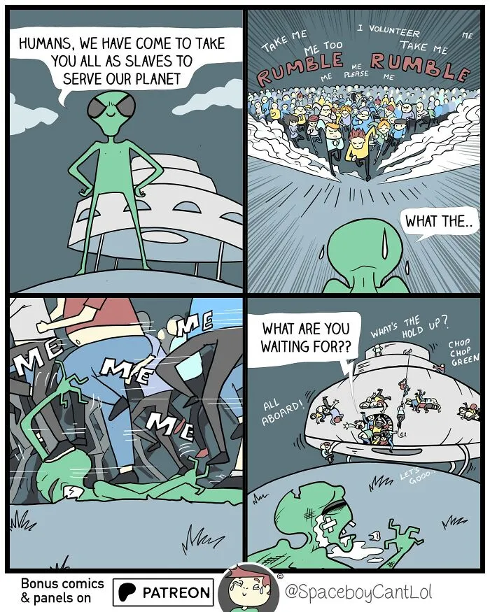 69 New Dark Comics By SpaceboyCantLOL That Mix Humor, Social Commentary, And Unexpected Twists