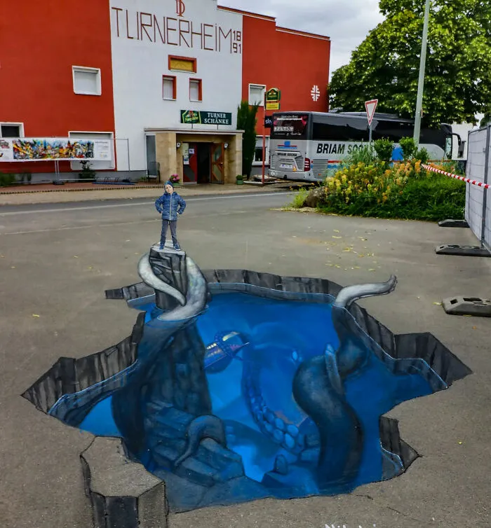 75 Street Paintings That Might Make You Question What’s Real By Nikolaj Arndt