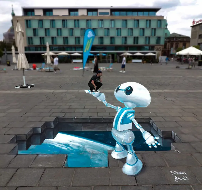 75 Street Paintings That Might Make You Question What’s Real By Nikolaj Arndt