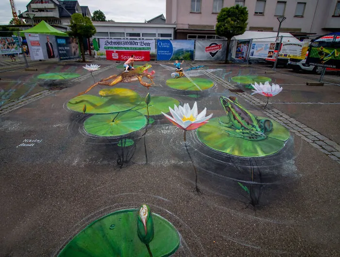 75 Street Paintings That Might Make You Question What’s Real By Nikolaj Arndt