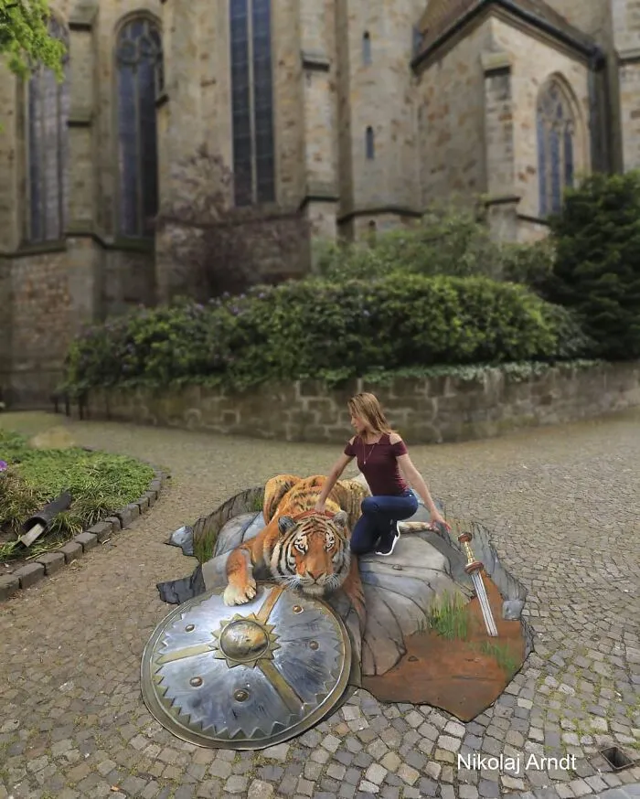 75 Street Paintings That Might Make You Question What’s Real By Nikolaj Arndt