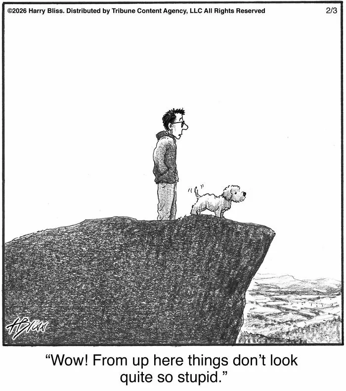 This New Yorker Cartoonist Creates Wholesome And Humorous One-Panel Dog Comics (40 Pics)