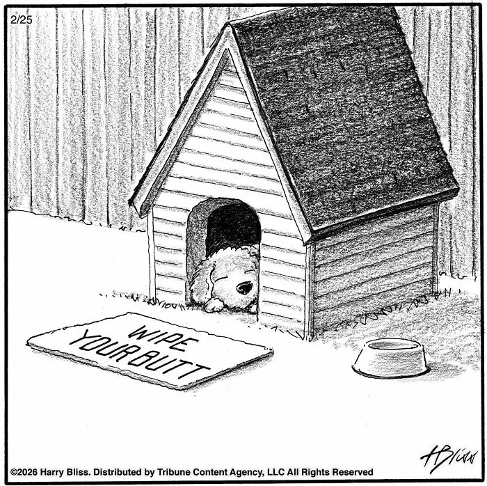 This New Yorker Cartoonist Creates Wholesome And Humorous One-Panel Dog Comics (40 Pics)
