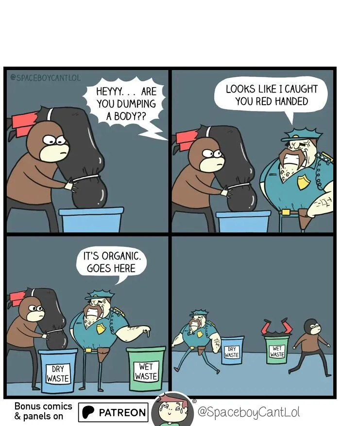 69 New Dark Comics By SpaceboyCantLOL That Mix Humor, Social Commentary, And Unexpected Twists