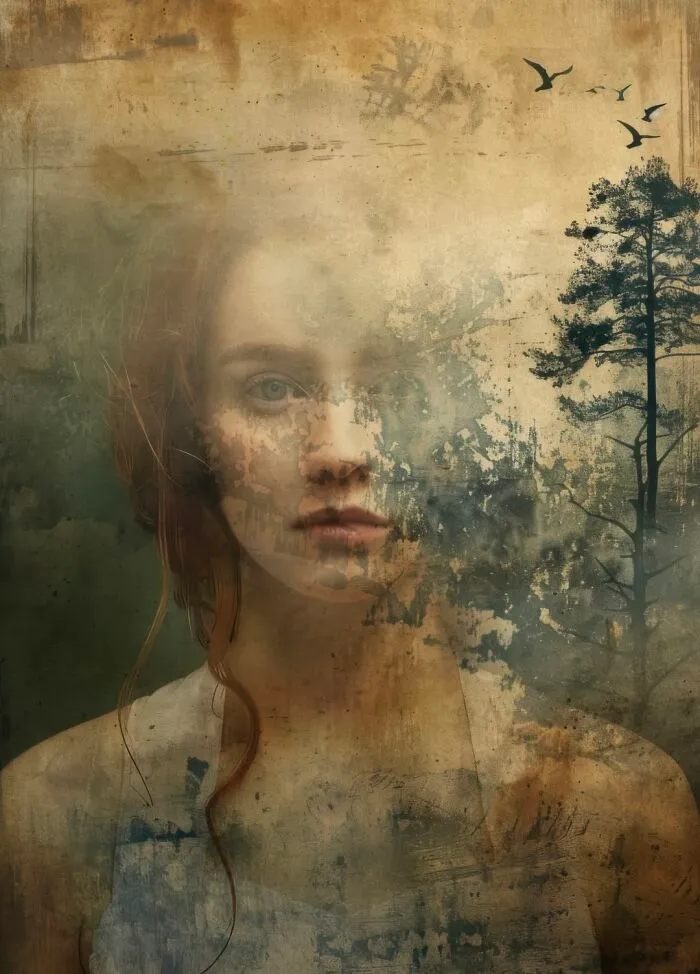 This Artist Blends Portraits, Nature, And Architecture Into Mesmerizing Digital Art (40 Pics)