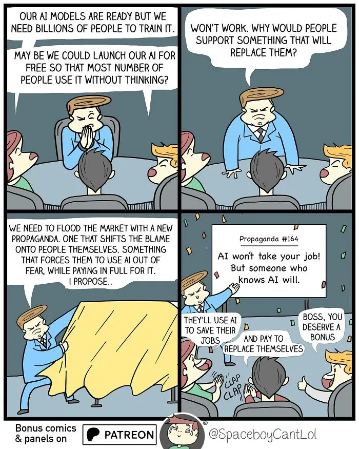 69 New Dark Comics By SpaceboyCantLOL That Mix Humor, Social Commentary, And Unexpected Twists