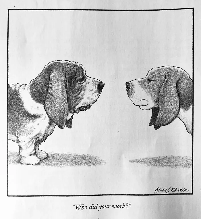 This New Yorker Cartoonist Creates Wholesome And Humorous One-Panel Dog Comics (40 Pics)