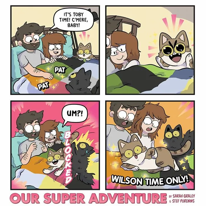 Love And Cats: 50 Hilariously Relatable Comics By Sarah Graley, Inspired By Real-Life Moments (New Pics)