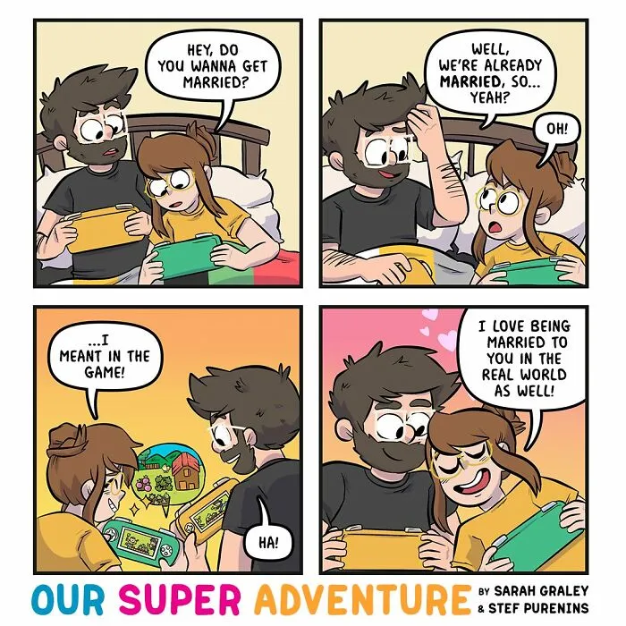Love And Cats: 50 Hilariously Relatable Comics By Sarah Graley, Inspired By Real-Life Moments (New Pics)