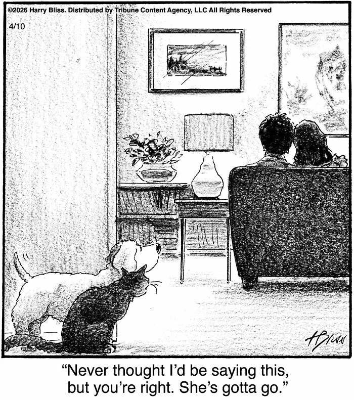 This New Yorker Cartoonist Creates Wholesome And Humorous One-Panel Dog Comics (40 Pics)