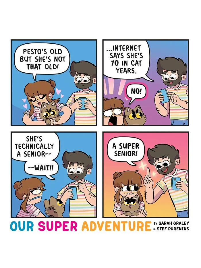 Love And Cats: 50 Hilariously Relatable Comics By Sarah Graley, Inspired By Real-Life Moments (New Pics)