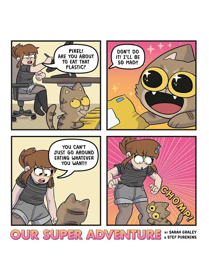 Love And Cats: 50 Hilariously Relatable Comics By Sarah Graley, Inspired By Real-Life Moments (New Pics)