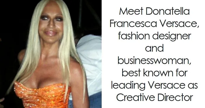 Donatella Versace: Bio And Career Highlights
