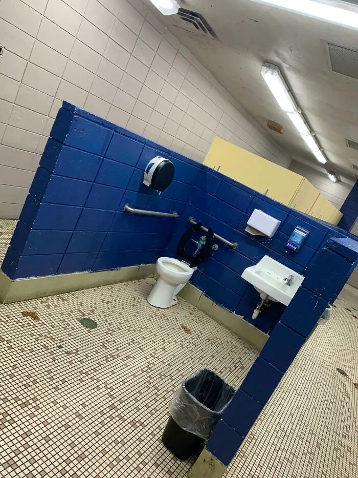 High School Bathrooms Are Already Wild Enough