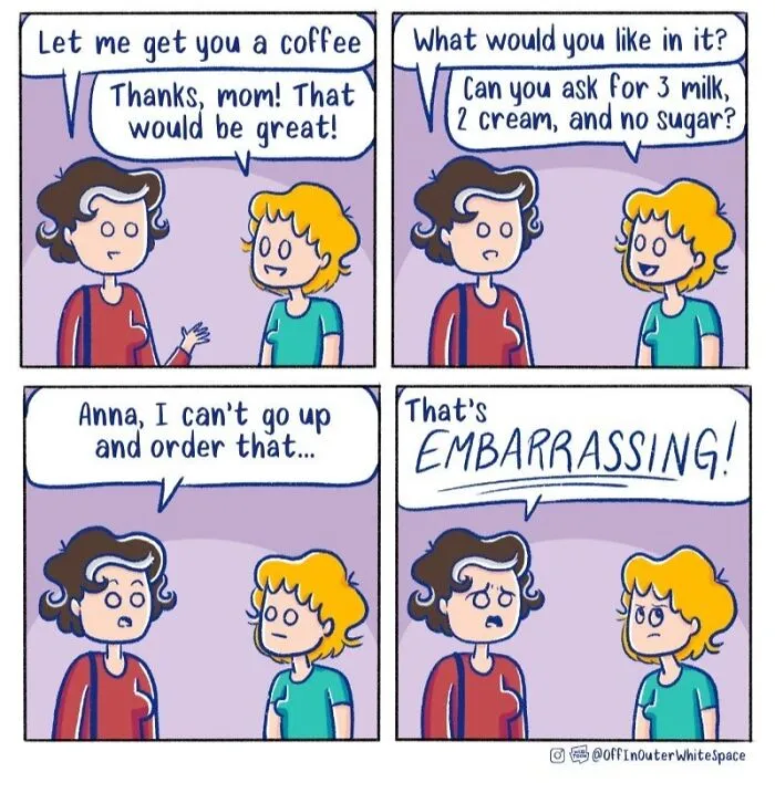 27 New Comics By ‘Off In Outer Whitespace’ That Go From Normal To Ridiculous Fast