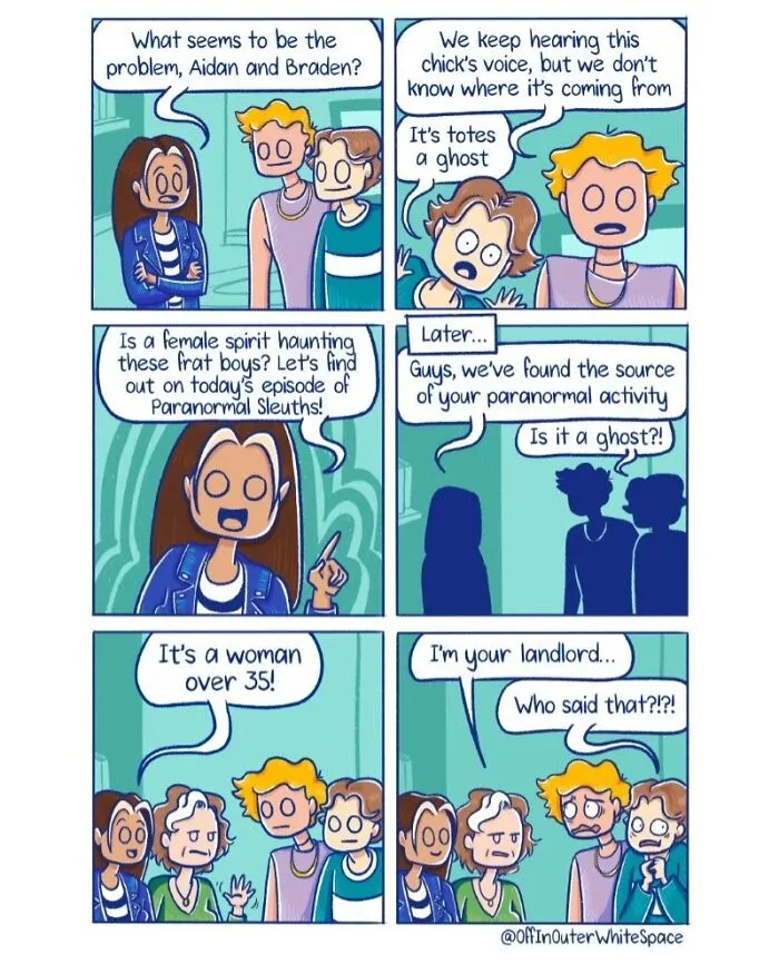 27 New Comics By ‘Off In Outer Whitespace’ That Go From Normal To Ridiculous Fast