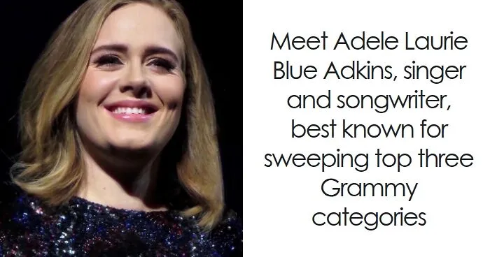 Adele: Bio And Career Highlights