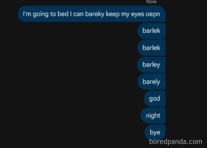 I Was Just Trying To Text My Boyfriend
