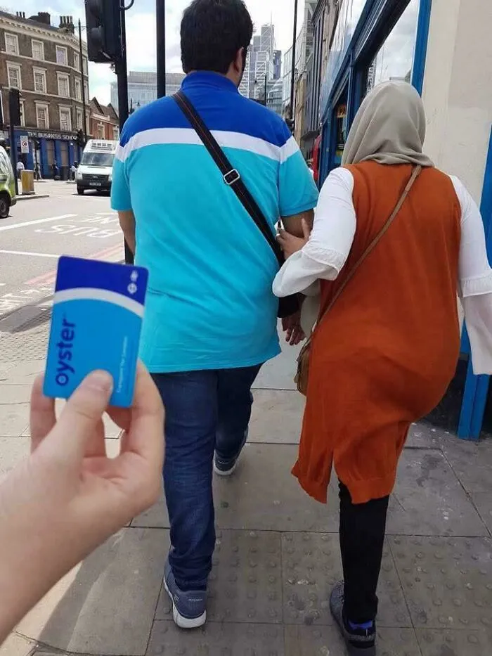 My Travel Card And This Guys Top