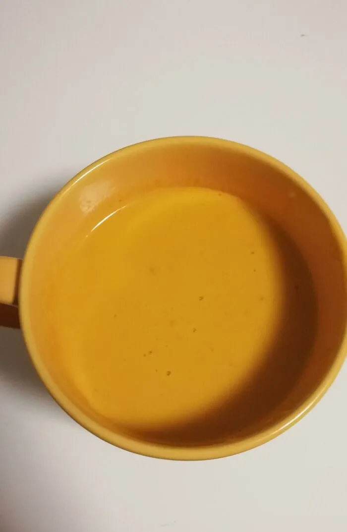 The Soup I Made Has The Exact Same Color As My Bowl