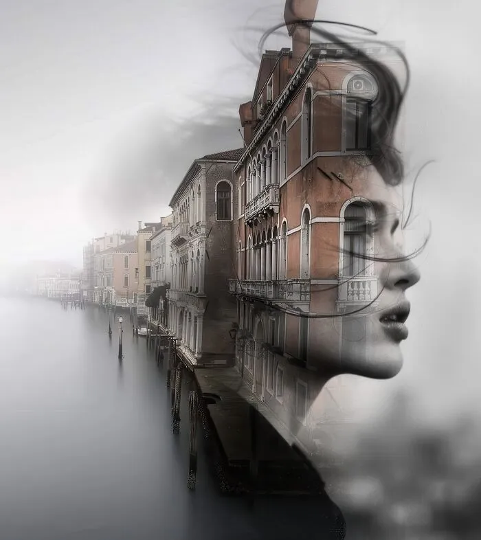 This Artist Blends Portraits, Nature, And Architecture Into Mesmerizing Digital Art (40 Pics)