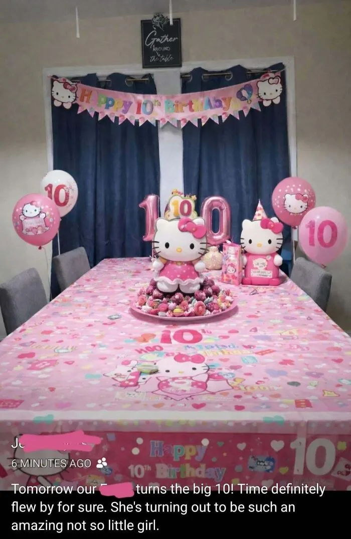 Mom AI-Generated Her Kids' Birthday Decor For Fake Internet Points Instead Of Actually Decorating