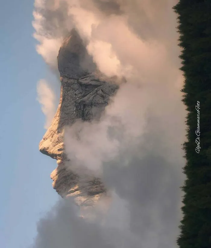 "The Face Of The Giant" Corno Piccolo Of The Gran Sasso D'italia