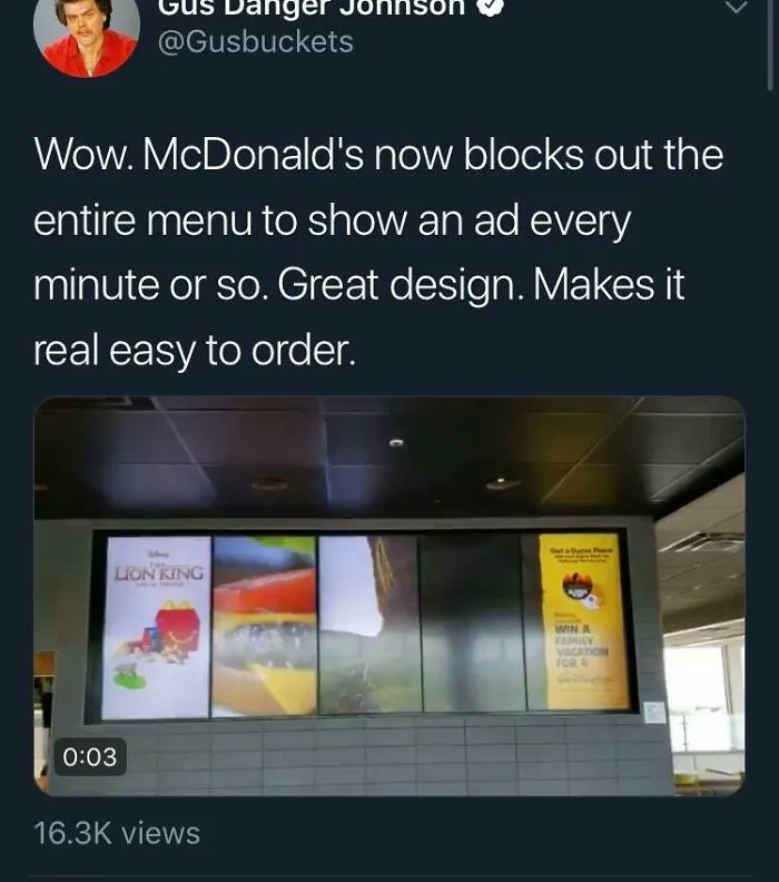 This Mcdonalds Menu
