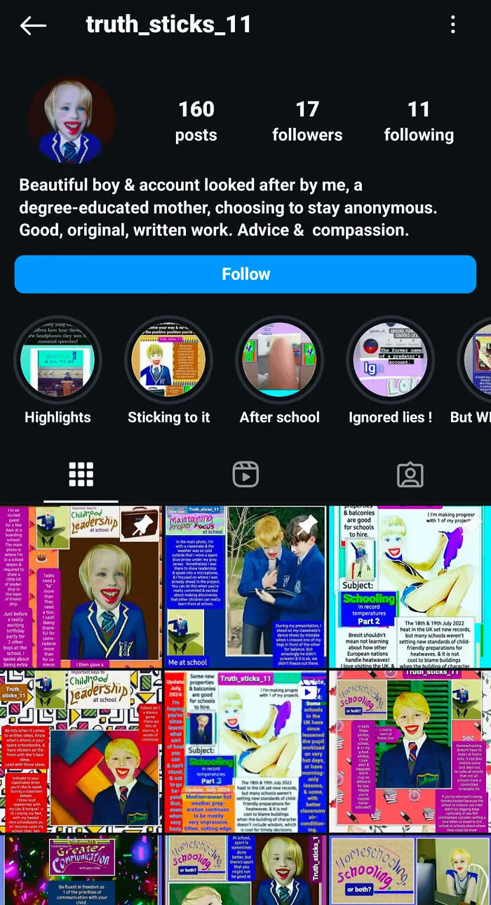 Creepy Instagram Profiles Of People Pretending To Be Kids. Similar To Pipergate