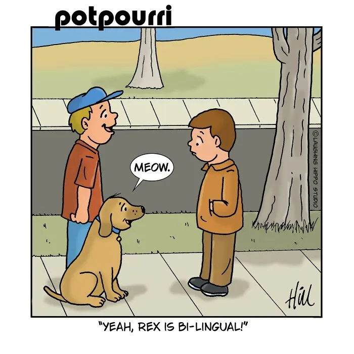 This Artist’s 30 Comics That Prove Dogs Are Adorable, Chaotic, And Slightly Unhinged Roommates