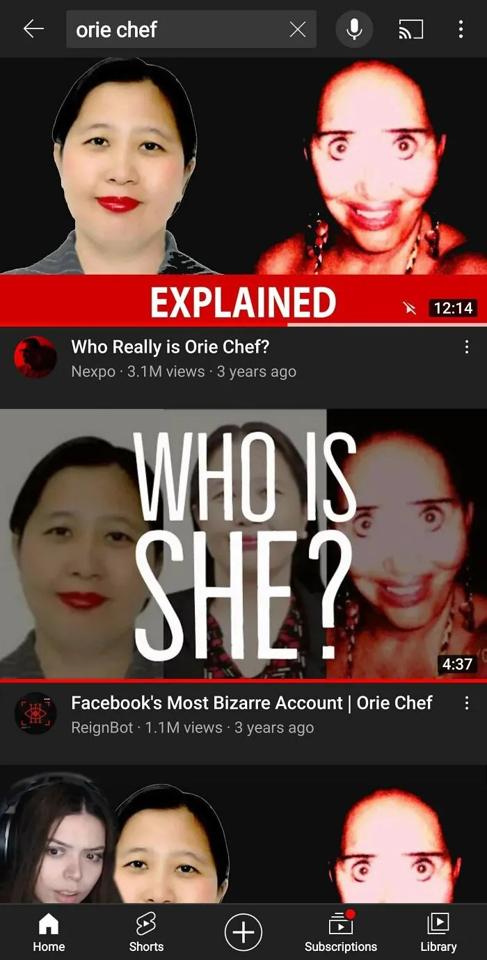 Remember Orie Chef? One Of The Women Who's Photos Have Been Used For Years To Fuel This Urban Legend Is Named Daphne Coomber. She Has Been Ridiculed And Bullied For Years And Until 2020 She Had Stayed Quiet, Her Story Was A Mystery. After Some Digging However I Managed To Find Her Backstory
