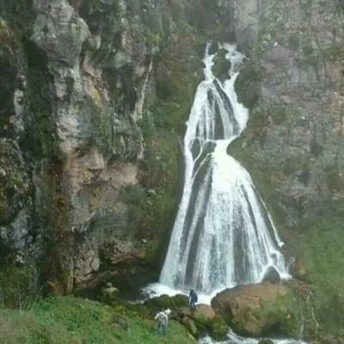 Lady In White Waterfall