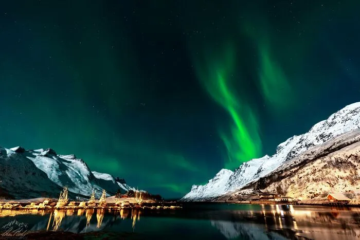 I Visited Norway Last Week To See The Northern Lights. Saw Them Four Nights In A Row! This Was Night One
