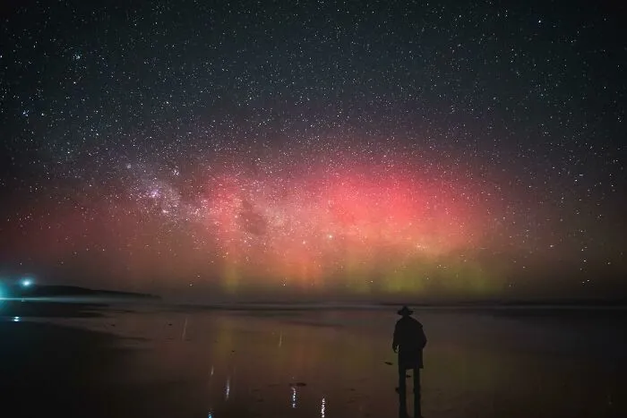 Aurora Australis Last Night, Phillip Island
