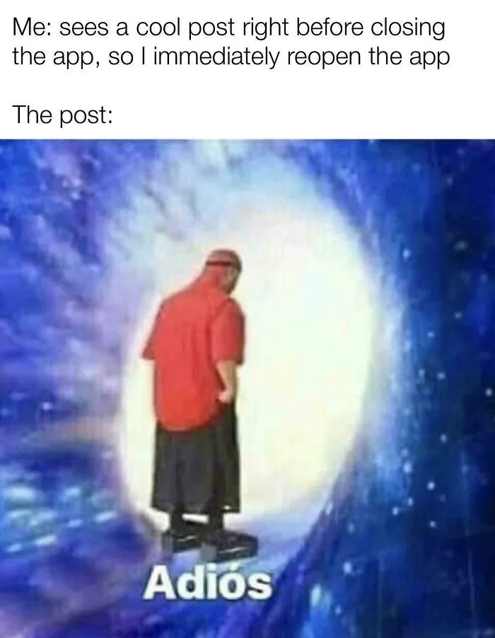 And Now It’s Lost To The Void