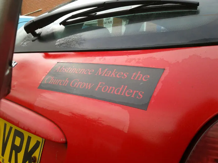 This Sign On A Car (UK)
