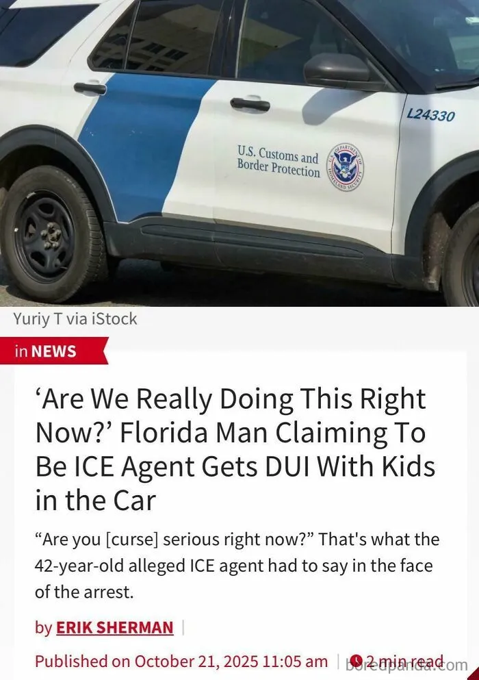 Ice Agent Complains About Being Separated From His Kids During Arrest