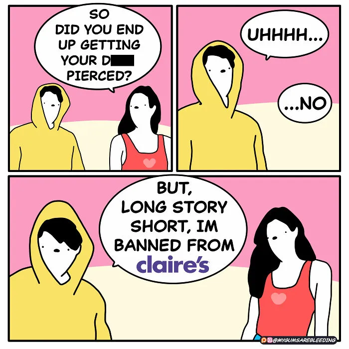 43 New Dark Comics By “My Gums Are Bleeding” That Take Unexpected And Dark Turns